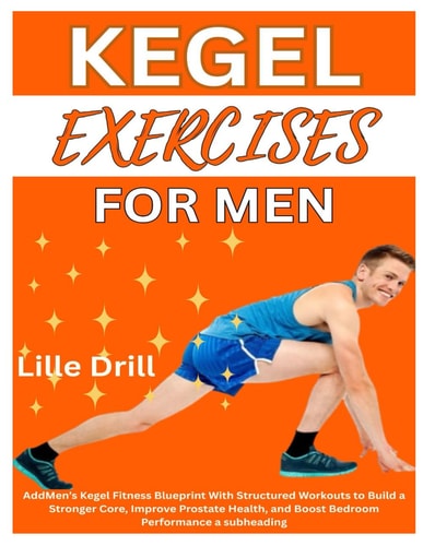 Kegel Exercises for Men Men's Kegel Fitness Blueprint With Structured Workouts to Build a Stronger Core, Improve Prostate Health, and Boost Bedroom Performance