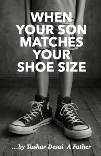 When Your Son Matches Your Shoe Size