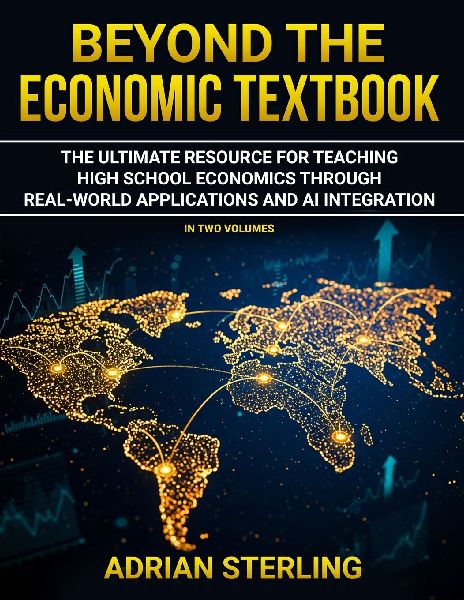 Beyond The Economic Textbook (Volume 1): The Ultimate Resource for Teaching High School Economics Through Real-World Applications and AI Integration.