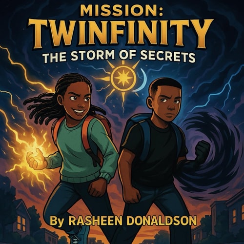 Mission Twinfinity - The Storm of Secrets: "When the Storm Rises, Only Their Bond Can Break the Silence."