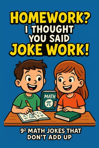 Homework? I Thought You Said Joke Work! 81 Hilarious Math Jokes for Kids Ages 6-10 Funny, Clean, and Classroom-Approved Humor to Make Learning Fun
