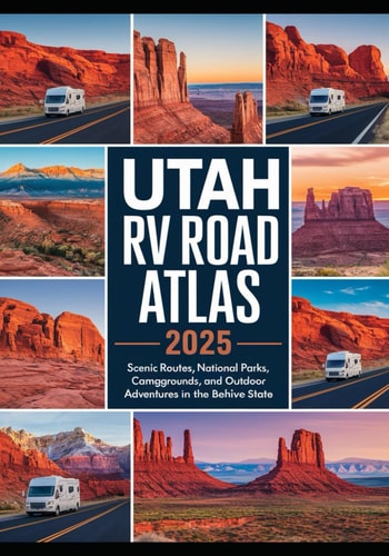 Utah RV Road Trip Atlas 2025 Scenic Routes, National Parks, Campgrounds, and Outdoor Adventures in the Beehive State