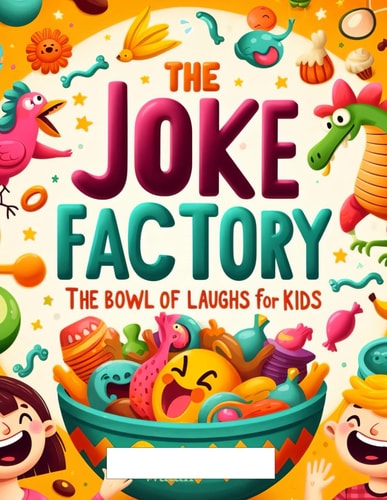 The Jokes Factory _ A Bowel OF Laugh For Kids A Hilarious Collection Of Clean And Silly Jokes For Kids Ages 5-10