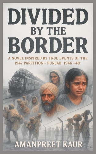 DIVIDED BY THE BORDER - PUNJAB 1946-48: A NOVEL INSPIRED BY THE TRUE EVENTS OF 1947 PARTITION (Tales Across Time: Historical Fiction Inspired by True Events)