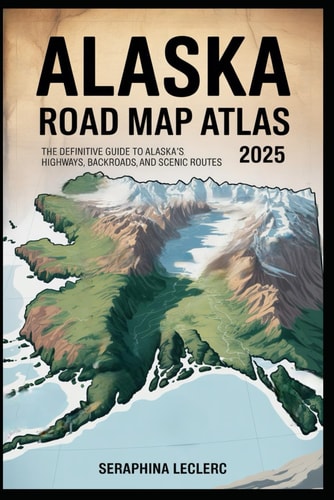 Alaska Road Map Atlas 2025 The Definitive Guide to Alaska's Highways, Backroads, and Scenic Routes