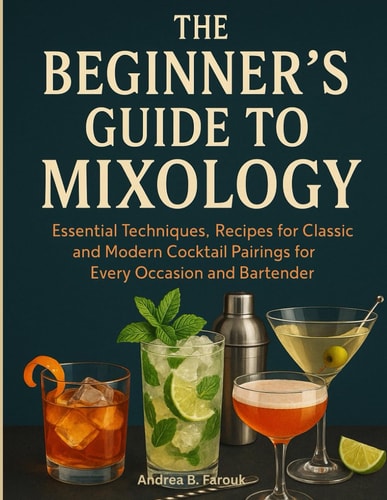 The Beginners Guide to Mixology Essential Techniques, Recipes for Classic and Modern Cocktail Pairings for Every Occasion and Bartender