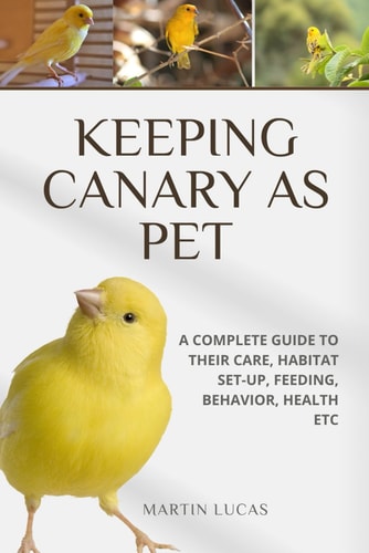 Keeping Canary as Pet A Complete Guide to Their Care, Habitat Set-Up, Feeding, Behavior, Health Etc