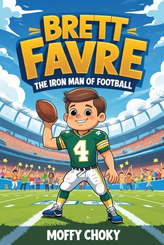 Brett Favre THE IRON MAN OF FOOTBALL: The Inspiring Story of a Tough Kid Who Became an NFL Legend