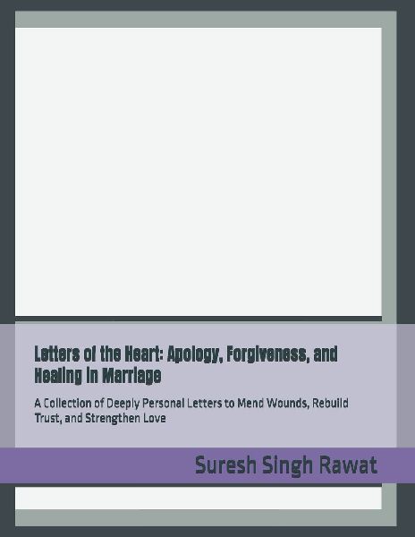 Letters of the Heart: Apology, Forgiveness, and Healing in Marriage: A Collection of Deeply Personal Letters to Mend Wounds, Rebuild Trust, and Strengthen Love