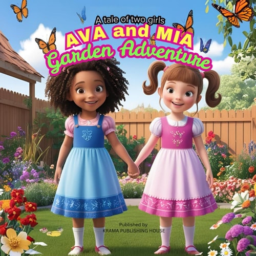 A Tale of Two Girls Ava and Mia's Garden Adventure - A Heartwarming Children's Book About Friendship, Teamwork, Kindness, Patience, and Growing Together: Big Life Lessons