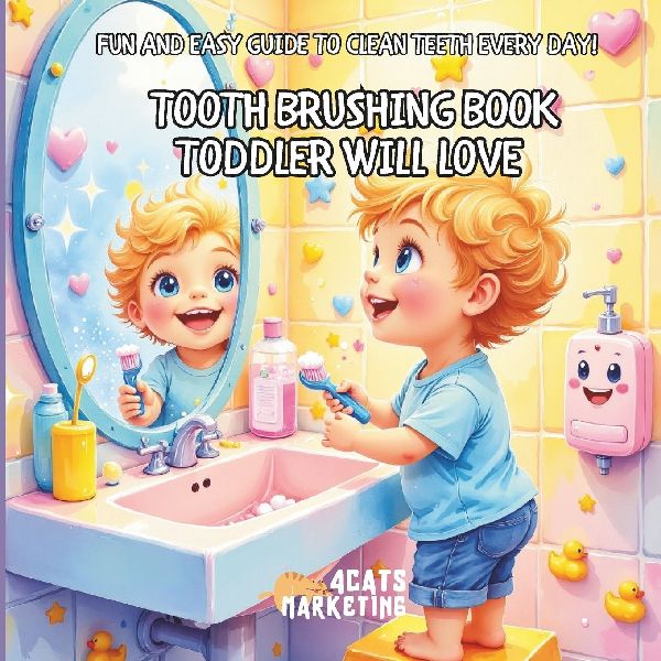 Tooth Brushing Book Toddler Will Love - Fun and Easy Guide to Clean Teeth Every Day