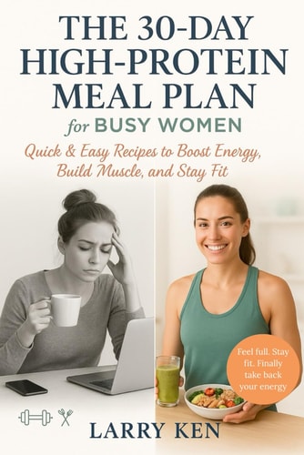 The 30-Day High-Protein Meal Plan for Busy Women Quick & Easy Recipes to Boost Energy, Build Muscle, and Stay Fit