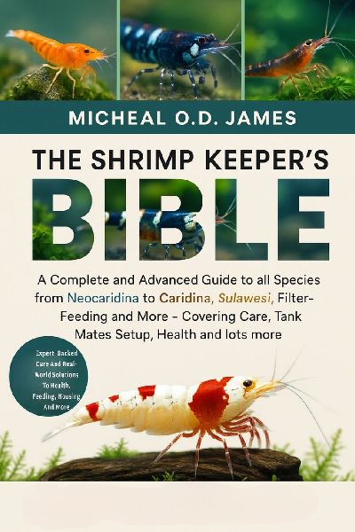 THE SHRIMP KEEPERS BIBLE: A Complete and Advanced Guide to all Species from Neocaridina to Caridina, Sulawesi, Filter-Feeding and More - Covering Care, Tank Mates Setup, Health and lots more