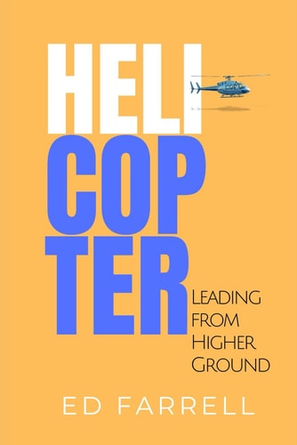 Helicopter Leading from Higher Ground