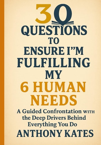 30 Questions to Ensure I'm Fulfilling My 6 Human Needs A Guided Confrontation With The Deep Drivers Behind Everything You Do