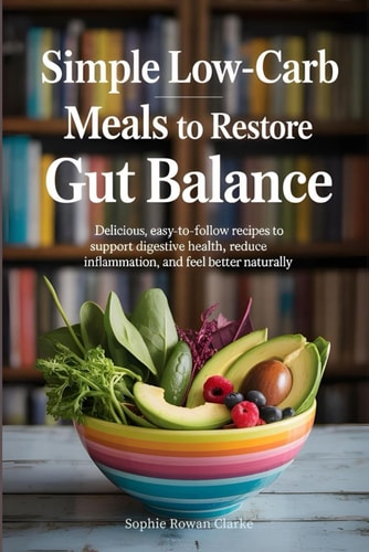 Simple Low-Carb Meals to Restore Gut Balance Delicious, Easy-to-Follow Recipes to Support Digestive Health, Reduce Inflammation, and Feel Better Naturally