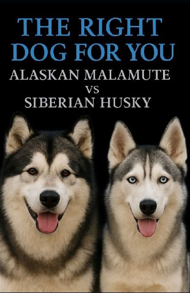 The Right Dog For You: Alaskan Malamute vs Siberian Husky