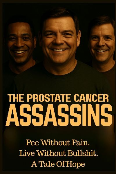 THE PROSTATE CANCER ASSASSINS: Pee Without Pain. Live Without Bullshit. A Tale Of Hope.
