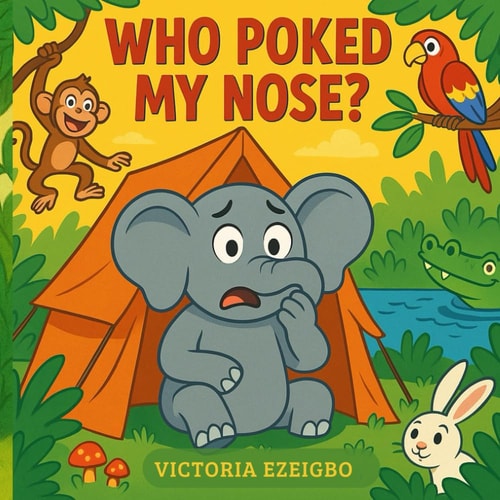 Who Poked My Nose? A Funny Jungle Mystery about Boops, Giggles... and One Curious Trunk!
