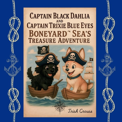 Captain Black Dahlia and Captain Trixie Blue Eyes Boneyard Sea's Treasure Adventure