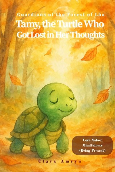 The Turtle Who Got Lost in Her Thoughts: A Calming Story About Mindfulness and Presence - English Edition for Kids Ages 3-8