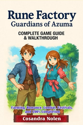 Rune Factory Guardians of Azuma The Ultimate Complete Guide to Farming, Romance, Combat, Festivals, and 100% Completion