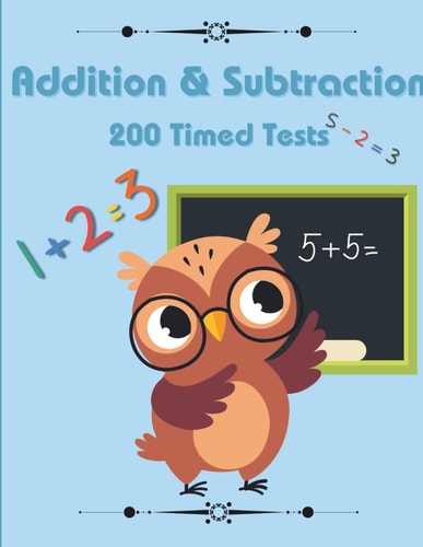 Addition & Subtraction Timed Tests Basic Math
