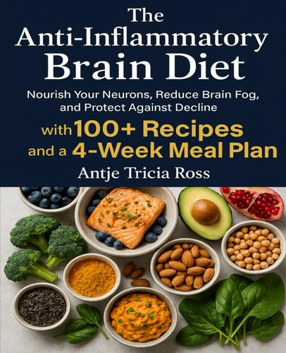 The Anti-Inflammatory Brain Diet Nourish Your Neurons, Reduce Brain Fog, and Protect Against Decline with 100+ Recipes and a 4-Week Meal Plan.