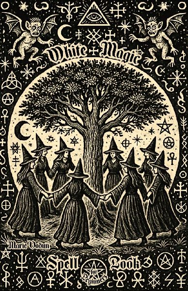 White Magic Spell Book for Beginners: Wicca, Hermeticism, and Folk Principles with Easy Rituals for Abundance, Money, Protection, Love, Inner Peace and Manifesting Positive Energy