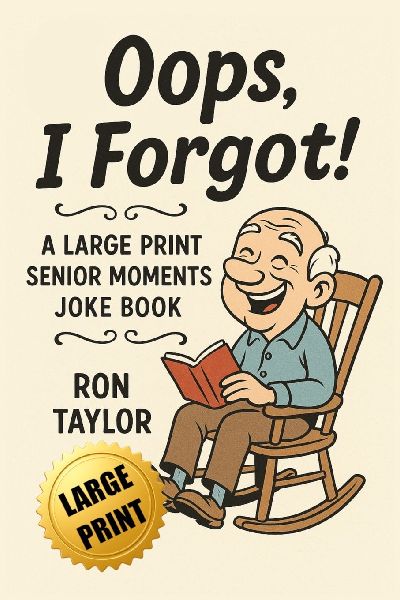 Oops, I Forgot!: A Large Print Senior Moments Joke Book