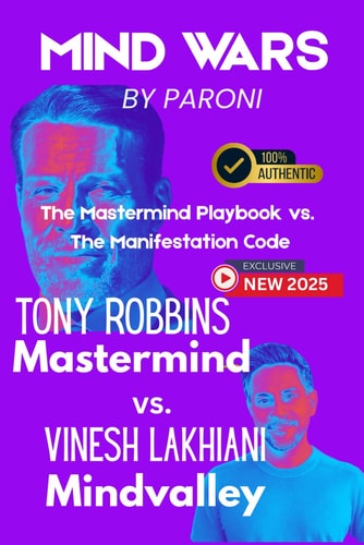 Mind Wars Tony Robbins Vs. Vinesh - The Mastermind Playbook Vs. The Manifestation Code to Rewire Your Mind: Mastermind Vs. Mindvalley - Mind Power Vs. Soul Codes - Comparing Tony and Mindvalley's Latest Manifestation - Inside Tony & Vinesh's 2025 Summit