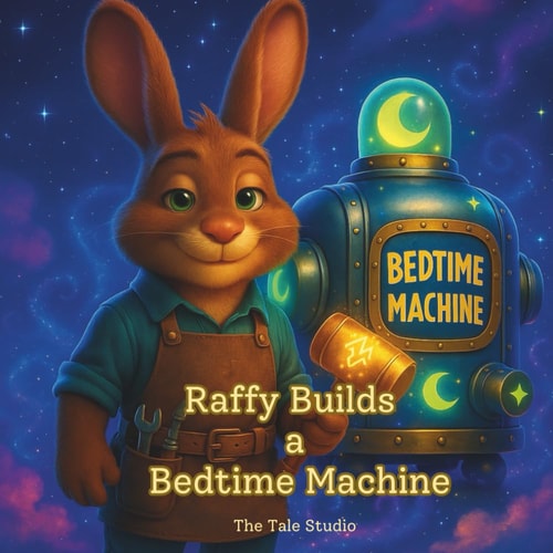 Raffy Builds a Bedtime Machine Meet Raffy the Rabbit in a Whimsical Story That Helps Kids Drift Off to Sleep