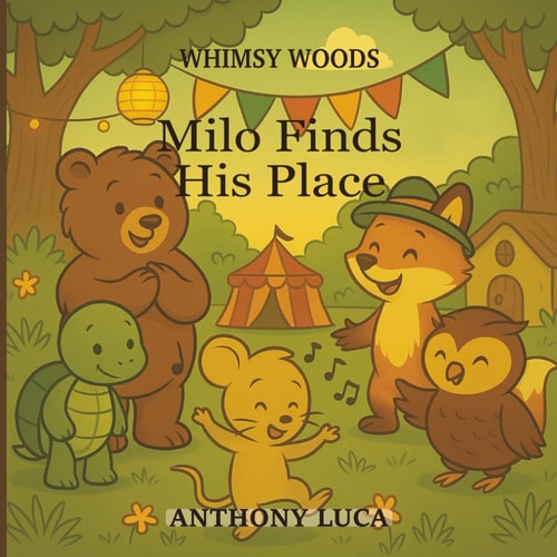Milo Finds His Place Whimsy Woods Children's Book Series