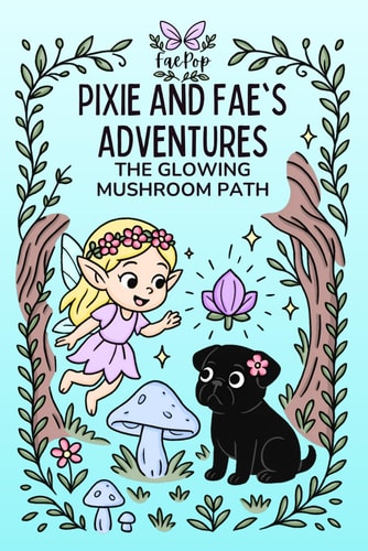 Pixie and Fae's Adventures The Glowing Mushroom Path