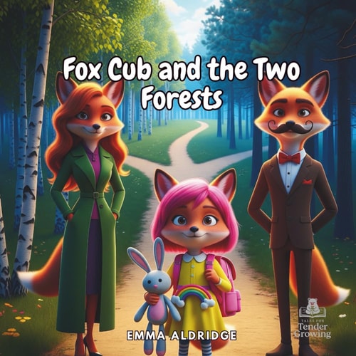 Fox Cub and the Two Forests A Gentle Story about Family Change and Staying Loved