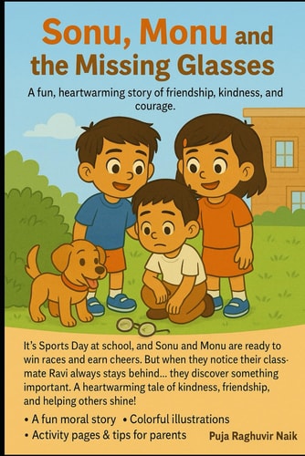 Sonu, Monu and the Missing Glasses A Fun Moral Story for Kids