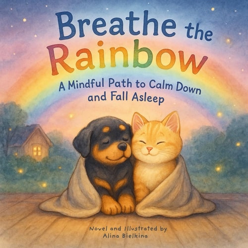 Breathe the Rainbow A Mindful Path to Calm Down and Fall Asleep: A Calming Bedtime Meditation and Relaxation Story for Kids Ages 1-7