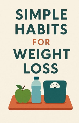 Simple Habits for Weight Loss Stop Dieting. Change Your Lifestyle Without Suffering. Form New Habits.