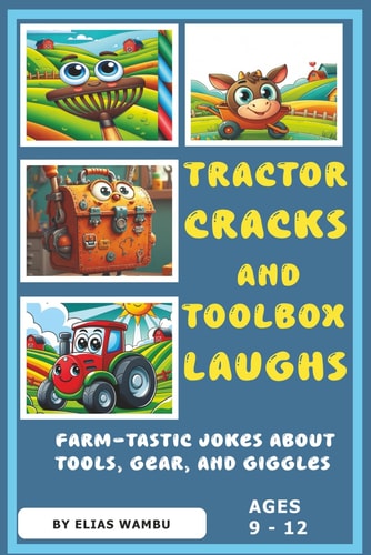 Tractor Cracks and Toolbox Laughs Farm-tastic Jokes about Tools, Gear and Giggles100 Hilarious Farm Tool Jokes for Kids Ages 9 to 12: Clean and Silly Laughs from the Shed to the Field.
