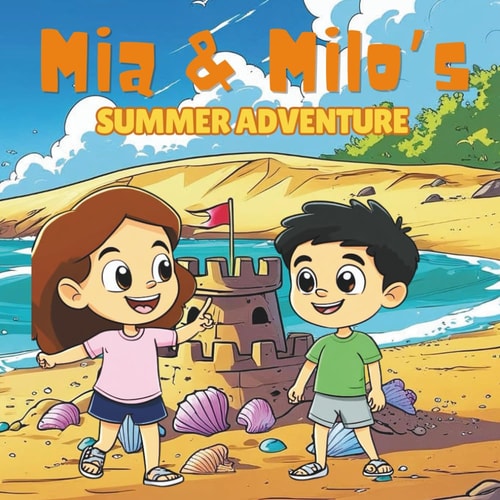 Mia & Milo's Summer Adventure A Children's Storybook about Beach, Friendship, and Imagination, with Two Curious Little Cousins