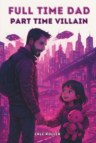 Full Time Dad, Part Time Villain A LitRPG Science Fiction Adventure Single Dad Story 6x9 Paperback Action, Family Bonds, System Novel