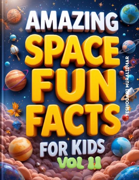 Amazing Space Fun Fact Book for Kids! Get Ready to Explore the Cosmos! Volume 2: The Ultimate Journey Through Our Universe: Beyond the Moon & Into the Cosmos!