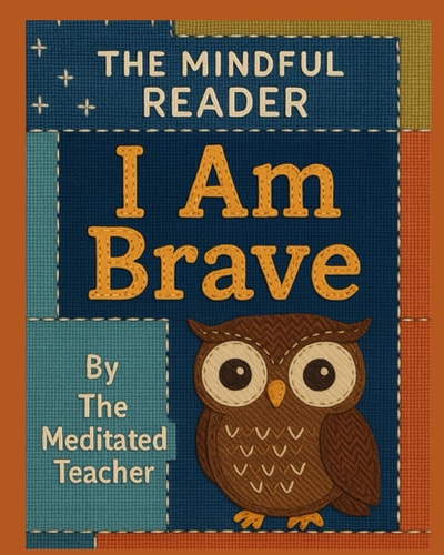 The Mindful Reader I Am Brave by The Meditated Teacher