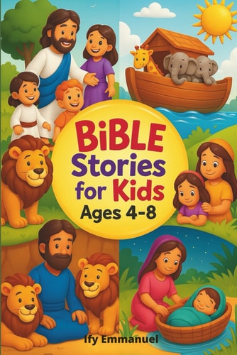 Bible Stories for Kids Ages 4 to 8 Teach Kids God's Word with 20 Easy Bible Stories That Build Faith, Character, and a Love for Jesus