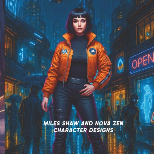 Miles Shaw & Nova Zen Character Designs