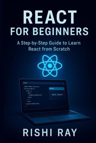 React for Beginners A Step-by-Step Guide to Learn React from Scratch: Master the Fundamentals of Modern Frontend Development Using React, JSX, Components, Hooks, and Real Projects