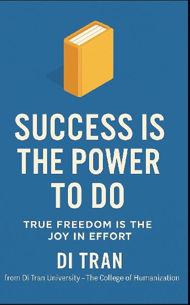 Success Is the Power to Do: True Freedom Is the Joy in Effort