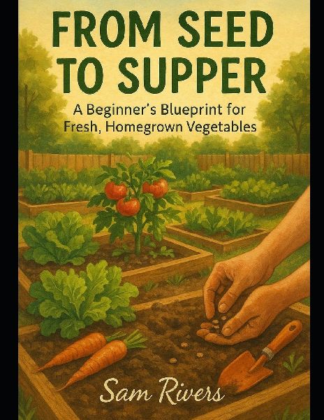FROM SEED TO  SUPPER: A Beginners Blueprint for  Fresh, Homegrown Vegetables