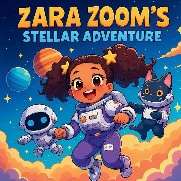 Zara Zooms Stellar Adventure: A Bedtime Space Adventure That Teaches Planets, Science, and Big Dreams