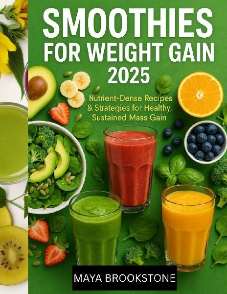 SMOOTHIES FOR WEIGHT GAIN 2025: Nutrient-Dense Recipes & Strategies for Healthy, Sustained Mass Gain